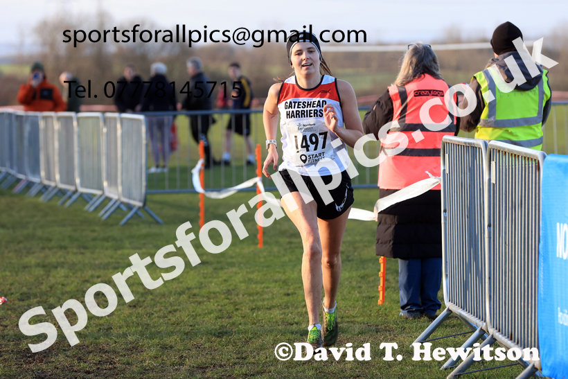 Senior Womens 2026 Northern Cross Country Champs., Pontefract Racecourse, Pontefract. Photo: David T. Hewitson/Sports for All Pics